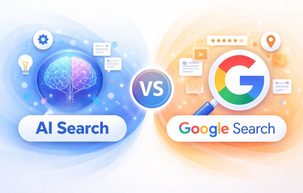AI Search vs Google Search: Traffic, Leads & ROI Breakdown (2026)