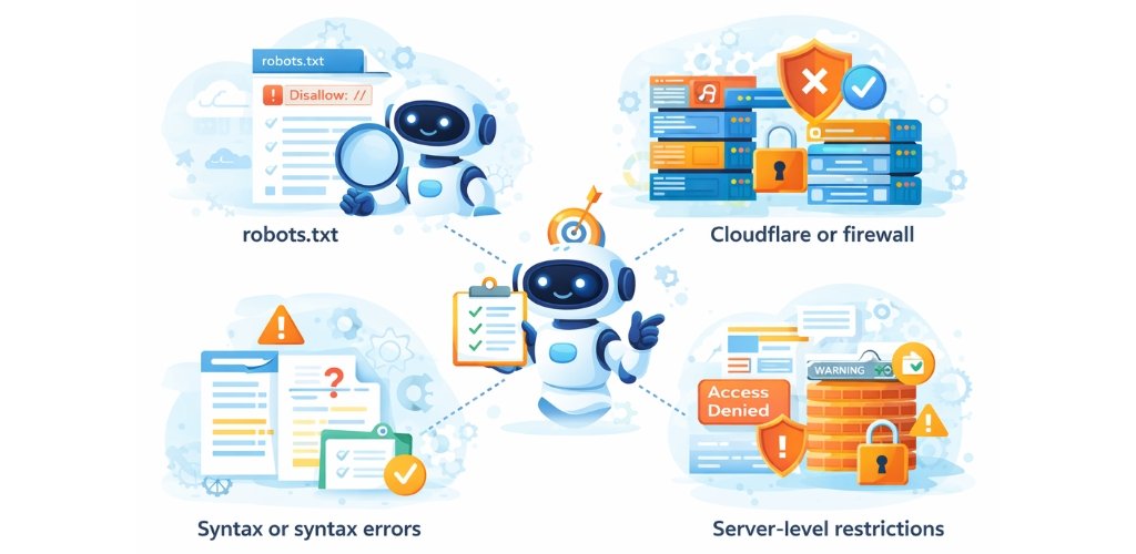Common Issues That Block AI Crawlers (And How to Fix Them)